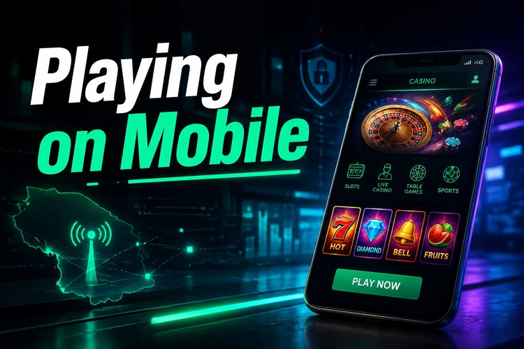 Playing on Mobile